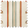 May Day, Tent Stripe Spice - Twist&Fit Roman Blind